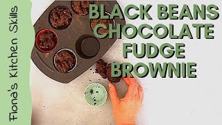 How to make BLACK BEAN CHOCOLATE BROWNIE | Fiona's Food for Life