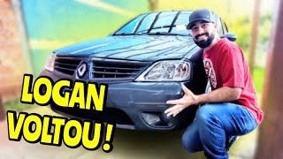 Logan voltou - Busquei o nosso carro na oficina