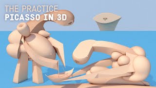 Recreating Picasso in 3d using Cinema 4d // The Practice 204