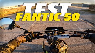 TEST RIDE FANTIC 50 MOTARD - PURE SOUND + TOP SPEED!