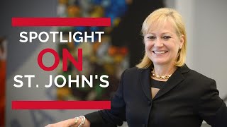 "Spotlight on St. John's" Interview with Norean R. Sharpe, Ph.D.