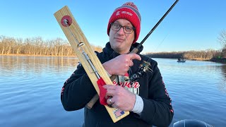 Flag or Fiction:  Winter fishing on the Mississippi River