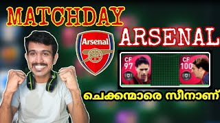 Matchday Gameplay Arsenal 🔥| ചെക്കന്മാരെ സീനാണ്.... Havy Goals| Soccer challenge.11😍