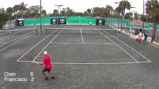 Men's 55 Singles Final  Naples, Florida Level 2 Tournament