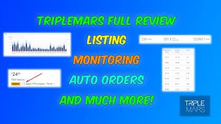 Triplemars FULL Review - Listing To eBay - Monitoring - Auto Orders - Automatic Coupons And More!