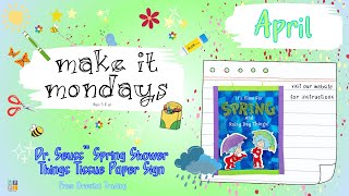 Dr. Seuss™ Spring Shower Things Sign