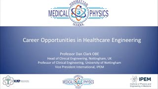 Career opportunities in Clinical Engineering - Professor Dan Clark OBE