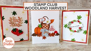 Tonic Studios WOODLAND HARVEST Stamp Club