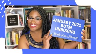 BOOK OF THE MONTH UNBOXING | January 2021