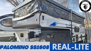 2024 @PalominoRVs Real-Lite SS1608 truck camper