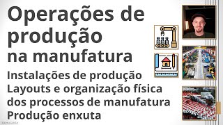 Operações de Produção - Pt 2: Instalações, layouts e produção enxuta