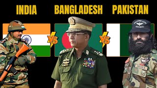 India vs Bangladesh vs Pakistan: Military Power Comparison | World Defense Data