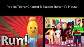 AAAH!!! WE GOT KIDNAPPED BY BANENE! Roblox Toorty Chapter 1: Escape Banene’s House