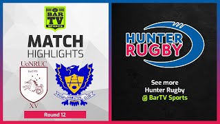 University of Newcastle v Hamilton Hawks Round 12 Highlights | Hunter Rugby 2022