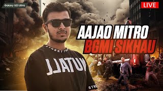 BGMI Gameplay today dosto ke saath | #PlayGalaxy @crockymd