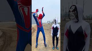 spiderman ghost prank on spiderman #shorts