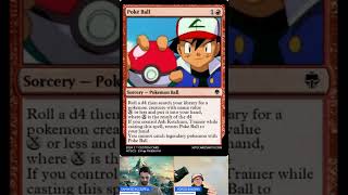 Tutoring using #pokemon cards! #mtg #youtubeshorts