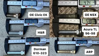 DIY: Extended Wheel Studs NSX How To