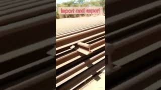 Used railway track scrap full length and cutting. NH Global