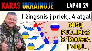 Lapkr 29: Momentinė Karma. UKRAINIEČIAI ĮGYJA PRANAŠUMĄ | Karas Ukrainoje Apžvalga