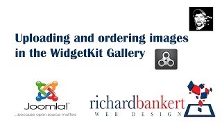 Uploading and ordering images in the WidgetKit Gallery