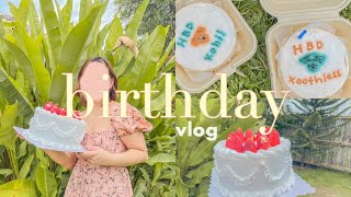 birthday vlog 🍰 celebrate with me (it’s also our dogs’ birthday!)