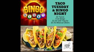 TACO TUESDAY & BINGO NIGHT