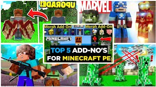 Top 5 Beast Addons for Minecraft pe | Minecraft Top 5 Mods | MCPE