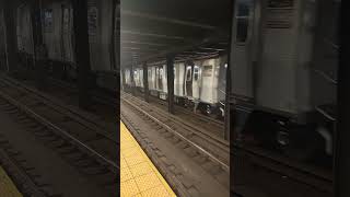 MTA subway: R211As Are back in service R211A (A) Train departing Broadway junction