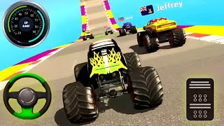 Monster Truck Games Car Games - Monster Truck Ramp Racing Games - Android Gameplay