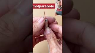 How to install a parabolic cable nut correctly #mol_parabol #اكسبلور #crochet #مول_البرابول