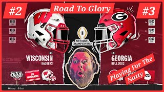 #2 Badgers vs #3 Bulldogs For The Natty | College Football 25 | Xbox Series X | Merdoc