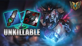 [Patch 10.14] Shaco Jungle 🤡 Cinderhulk Black Cleaver Build | Enemy Team Surrendered Late Game