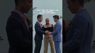 Masa' kamu kalah sama yang gak normal #kaumlgbt #gay #nikah