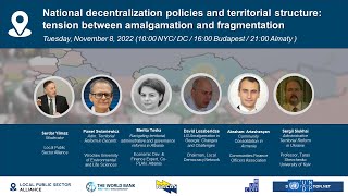 National decentralization policies and territorial structure