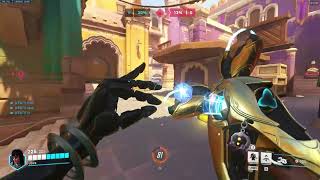 Enemy orisa saves me from Bastion ult...