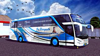 REVIEW MOD BUSSID JETBUS2+ HDD VARIAN MERCY OH 1626 FULL ANIM  DAN LIVERY BUS PO.HARYANTO