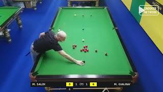 AMBROSIAN SNOOKER - REG. FIBIS LOMBARDIA CAT. A 2020/21 - M. SALDI vs M. GIALINA'