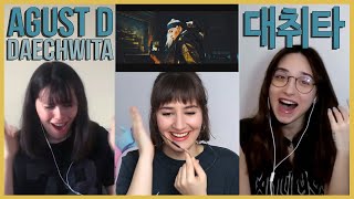 AGUST D - DAECHWITA '대취타' MV REACTION || FROM OUR  SELF-QUARANTINE