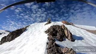 Mammoth Mountain Chair 23 Cornice Bowl...Old Man on Skis...June 2019