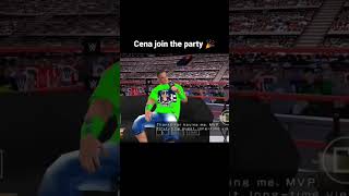 Jone Cena join the party 🎉🥳#short #wwe #attitude