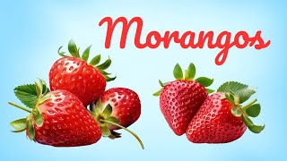 Morangos! Contando os morangos| Aprendendo a contar