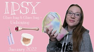 Double IPSY unboxing | January 2022 | Glam bag & Glam bag plus unboxing