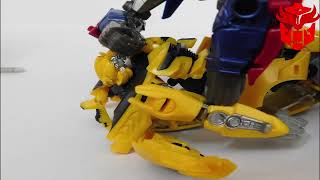 Nemesis prime vs Bumblebee mini Stop-Motion