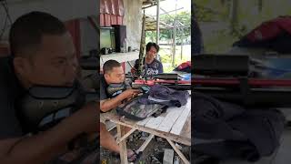 Uji Akurasi senapan PCP tabung 500 Cc