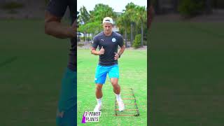 POWERFUL agility ladder drills #speedtraining #speed #agility #soccertraining #footwork #plyometrics