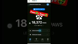 Paws Airdrop Same As Dogs, Big Airdrop Paws, Dogs Like Airdrop Paws, Listing Soon