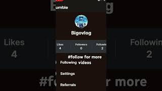 Follow for more videos I can’t upload here #Bigovlog #subscribe