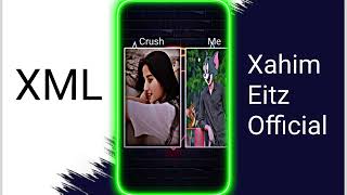 Crush & Me LOVE FOREVER 🖤🥀 TRENDING PRESET 🔥🥵 || ALIGHT MOTION XML || N E W-XML-FILE 🎟️