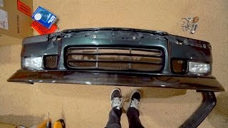 M3 e36 front lip install